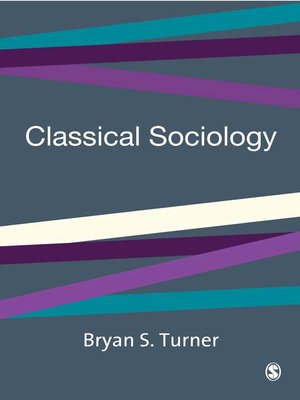 cover image of Classical Sociology